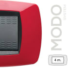 MASTER SRL - MST39TC154 MODO PLACCA 4 POSTI ROSSO