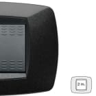 MASTER SRL - MST39TC202 MODO PLACCA 2 POSTI NERO