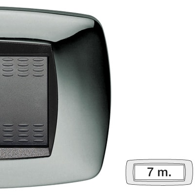 MASTER SRL - MST39TC227 MODO PLACCA 7 POSTI CROMATO