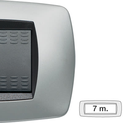 MASTER SRL - MST39TC257 MODO PLACCA 7 POSTI TITANIO