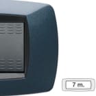 MASTER SRL - MST39TC357 MODO PLACCA 7 POSTI BLU NOTTE