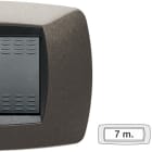 MASTER SRL - MST39TC387 MODO PLACCA 7 POSTI GRIGIO ANTRACITE