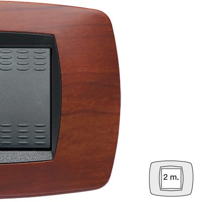 MASTER SRL - MST39TC412 MODO PLACCA 2 POSTI CILIEGIO