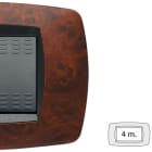 MASTER SRL - MST39TC434 MODO PLACCA 4 POSTI RADICA DI NOCE