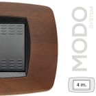MASTER SRL - MST39TC454 MODO PLACCA 4 POSTI NOCE SCURO