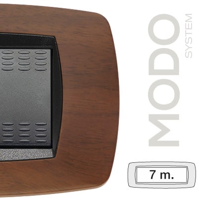 MASTER SRL - MST39TC457 MODO PLACCA 7 POSTI NOCE SCURO