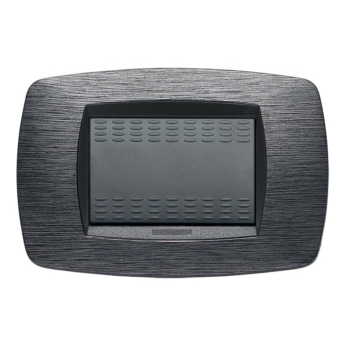 MASTER SRL - MST39TC513 MODO PLACCA 3 POSTI SATINATO GRIGIO