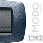 MASTER SRL - MST39TC527 MODO PLACCA 7 POSTI SATINATO BLU