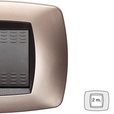 MASTER SRL - MST39TC542 MODO PLACCA 2 POSTI RAME OPACO