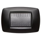 MASTER SRL - MST39TC813 MODO PLACCA 3 POSTI NERO OPACO