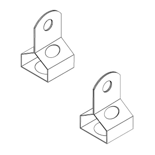 3F FILIPPI - 3FFA0463 13 TRM COPPIA GANCI SOSPENSIONE LINDA