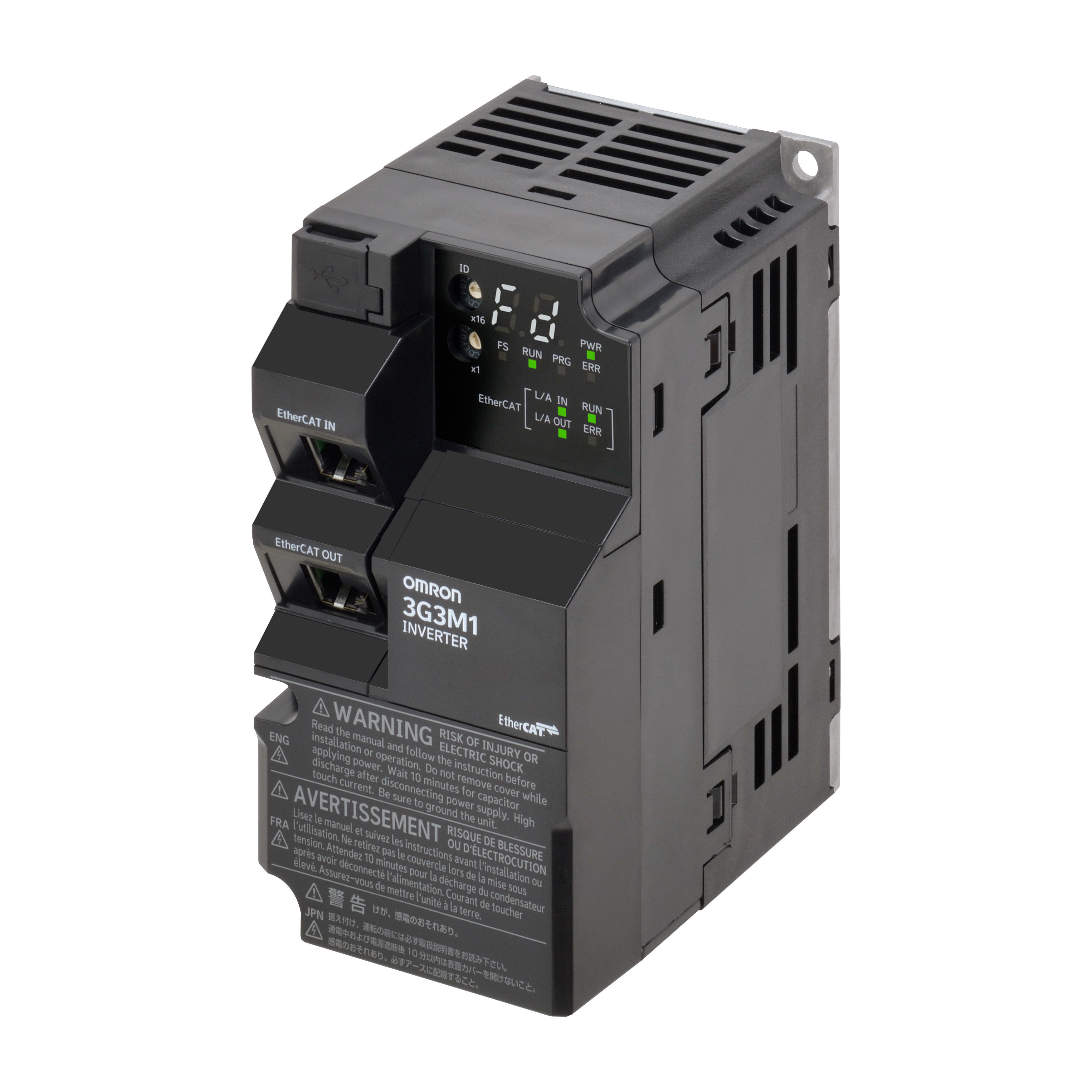 OMRON - OMR3G3M1AB004ECT M1-ECT,200V 1-PH,0,4KW,3,0A(HHD)