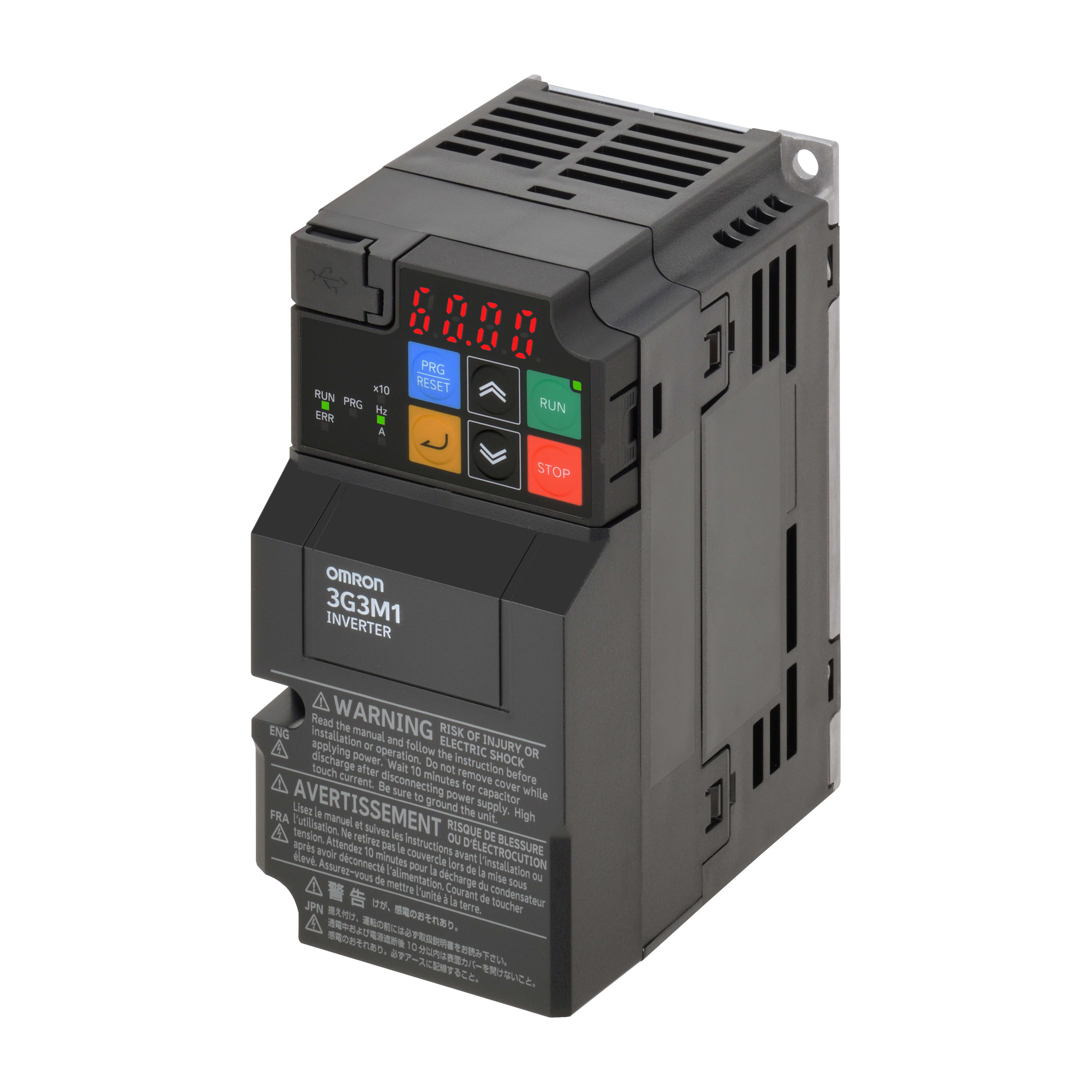 OMRON - OMR3G3M1AB004 INVERTER M1,200V 1-PH,0,4KW,3,0A(HHD)