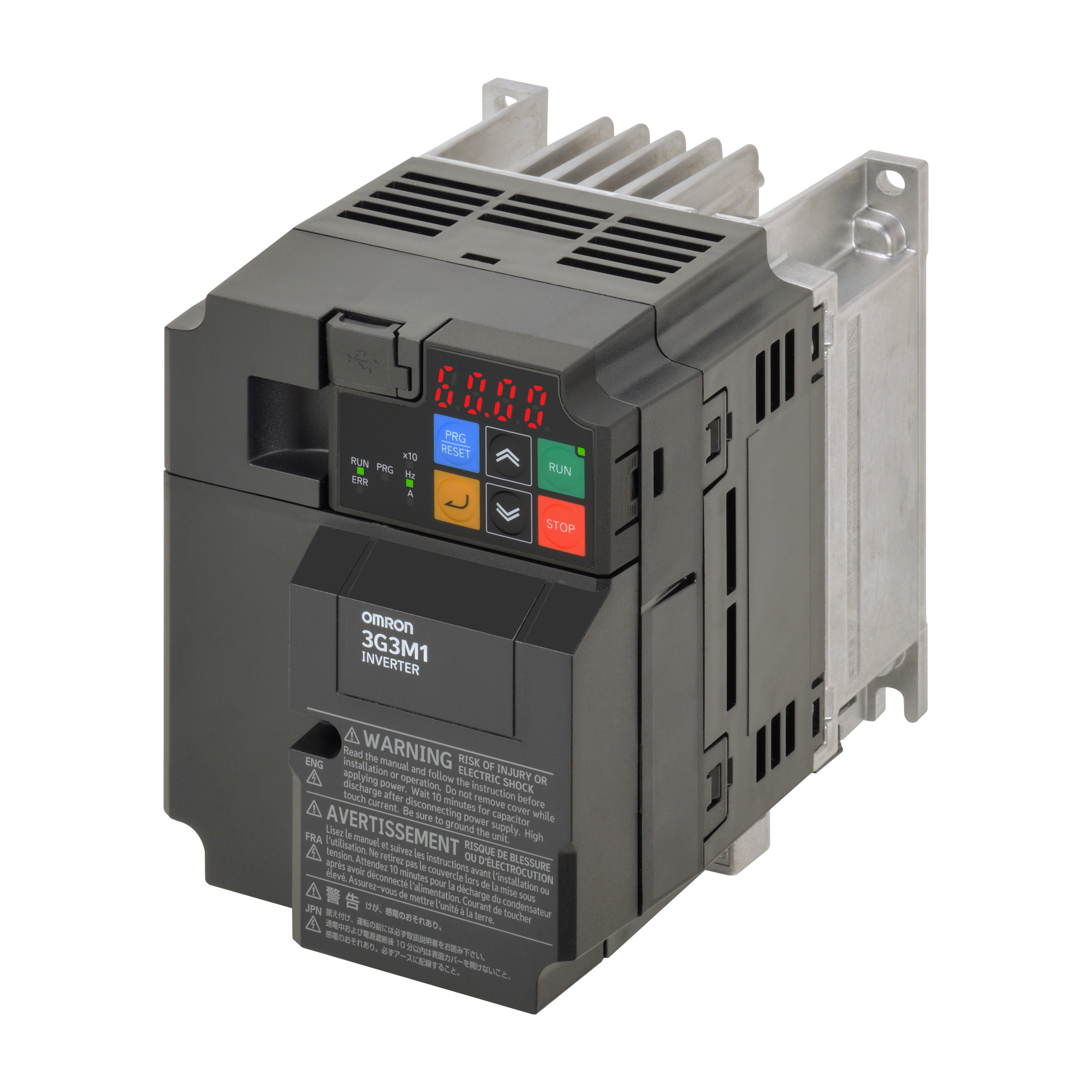 OMRON - OMR3G3M1A4022 INVERTER M1,400V 3-PH,2,2KW,5,5A(HHD)