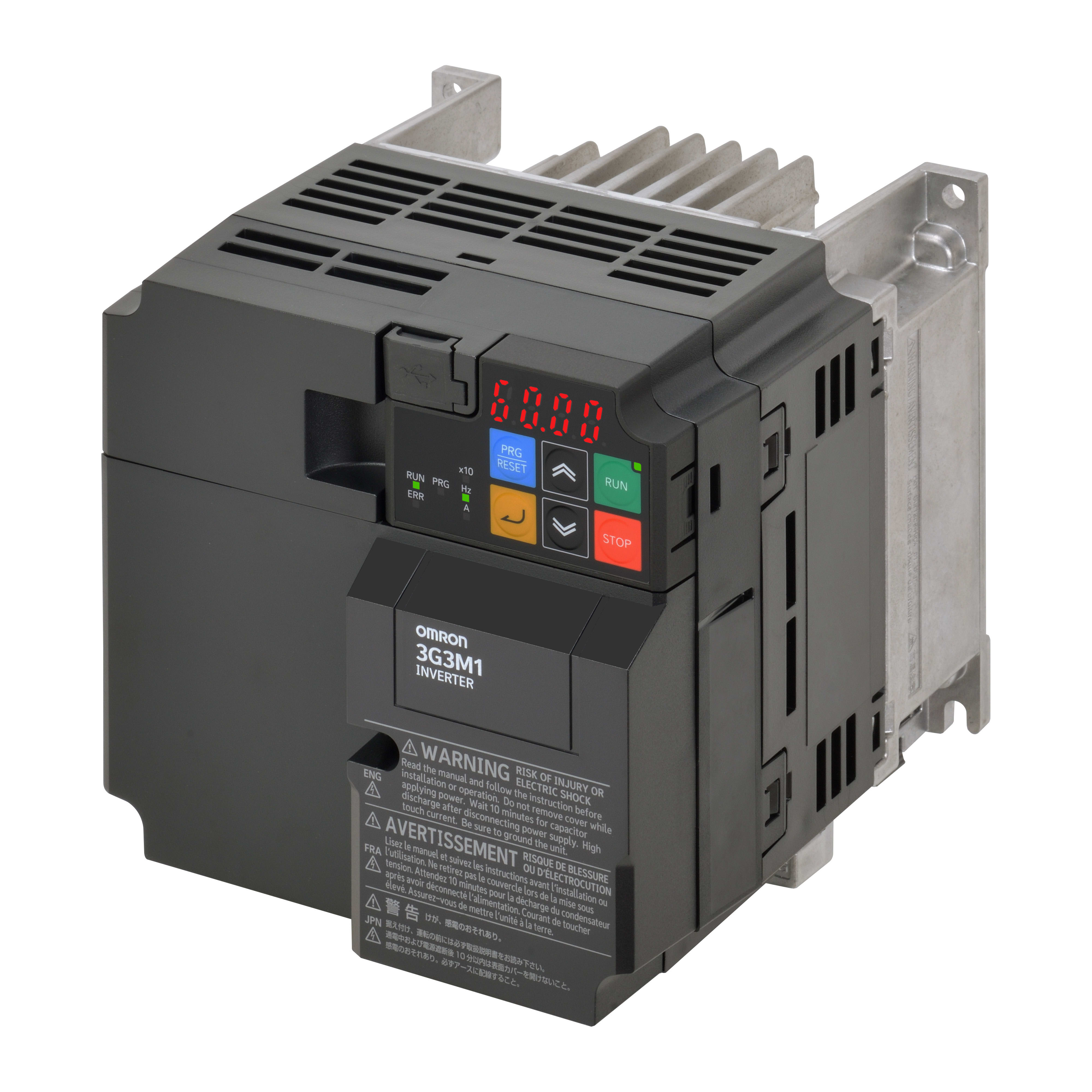 OMRON - OMR3G3M1A4040 INVERTER M1,400V 3-PH,4,0KW,9,2A(HHD)