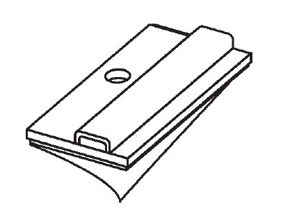 GRAFOPLAST SRL - GRA142/15 TARGHETTA ADESIVA DOPPIA CAVA 15 MM 500
