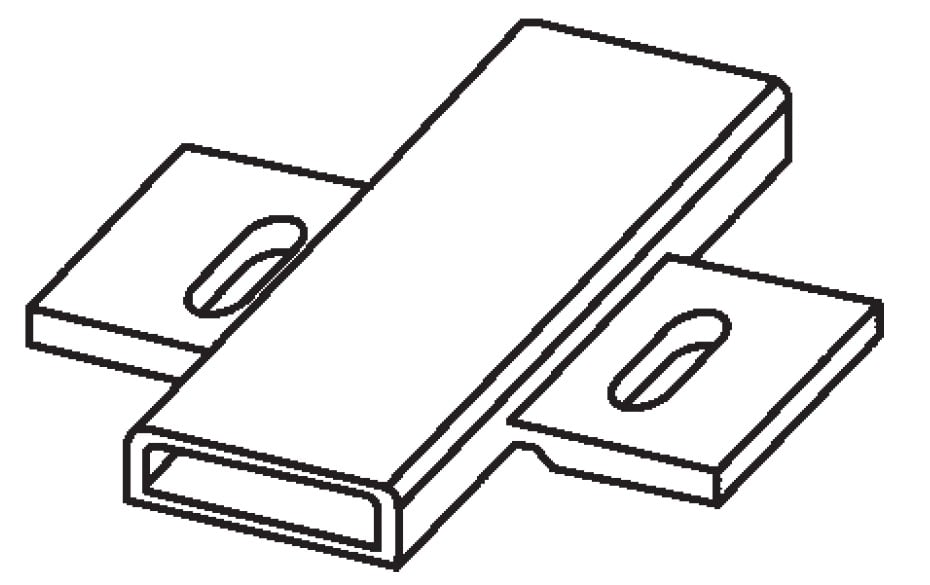 GRAFOPLAST SRL - GRASI1001 TUBETTO PVC PER CINTURINO 20 X 9 MM 240