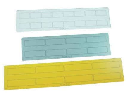 GRAFOPLAST SRL - GRASI2K203M T. PULSANTI 67X15MM METAL PMMA 96PZ
