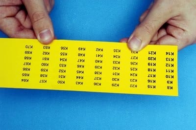 GRAFOPLAST SRL - GRASIT0B15/450 BINARIO ADESIVO NERO 450X15 MM 35 PZ