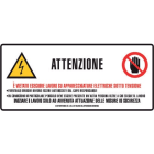 GRAFOPLAST SRL - GRALA10060F1 PREVENZIONE VINYL ADES.140X60 6PZ/FG