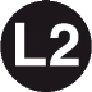 GRAFOPLAST SRL - GRALA20022F1 TONDA  L2  W/B VINYL AD D=20 98PZ/FG