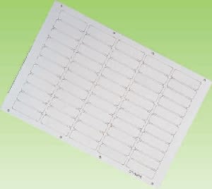 GRAFOPLAST SRL - GRASITW656 TARGHETTA BIANCO ADESIVA 50X15 MM 110PZ