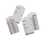 GRAFOPLAST SRL - GRAUN1I CARTELLINO IDENTIF. COND. 50X100MM 10PZ