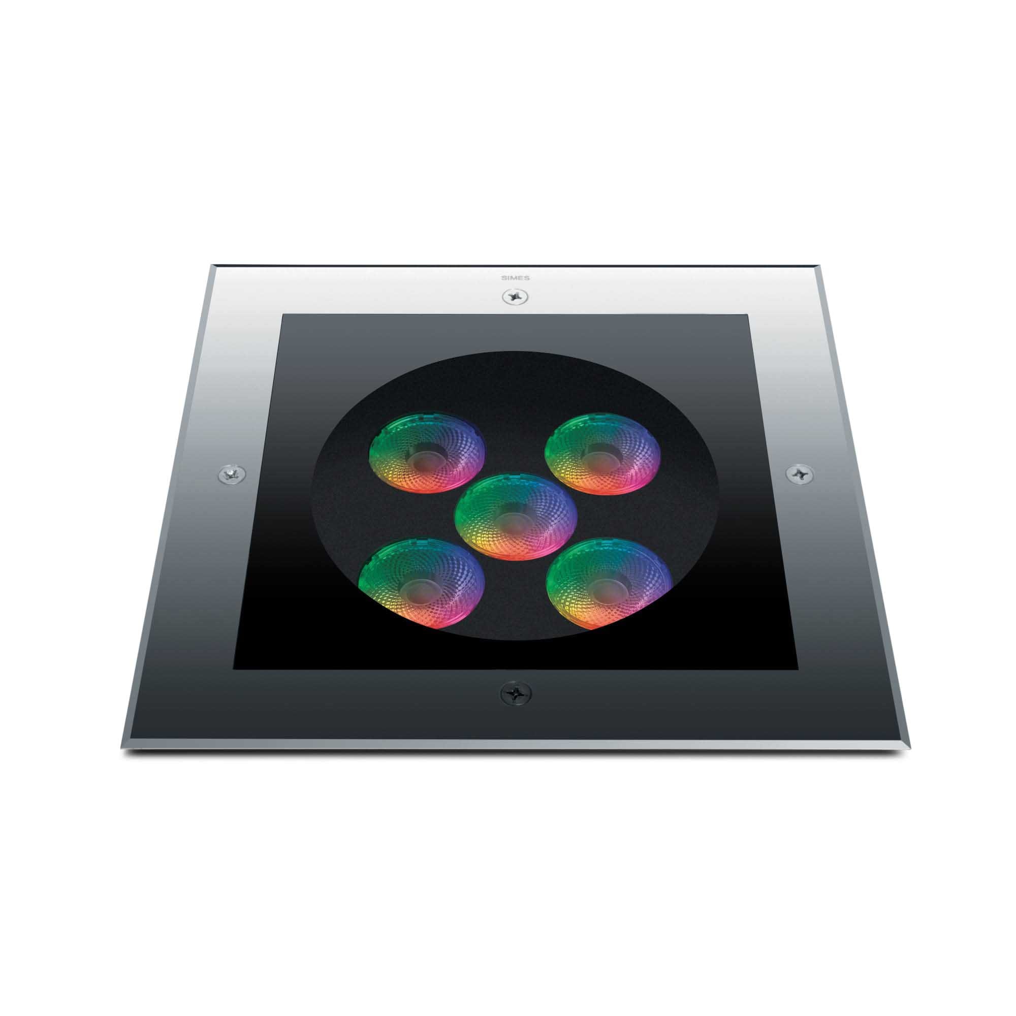 SIMES SPA - SMVS.8585.19 MEGAZIP QUA +L.RGBW3 FL 24V INO