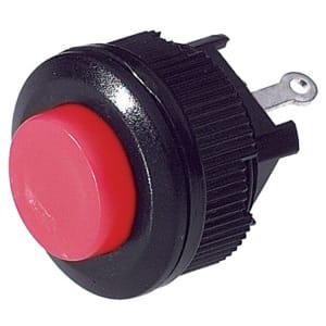 ELCART DISTRIBUTION - ERT040691100 PULSANTI MINIATURA N.A. NERO