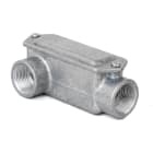 COSMEC - CSM603S-04 Scatola di infilaggio in alluminio, 2 vie una a sinistra, filettatura GAS 4", IP65