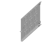 SIEMENS - SIE8PQ50002BA30 SEGR. FORMA 3 VERTICAL/LAT/..250A/H200