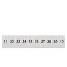 SIEMENS - SIE8WH81202AB35 TARGHETTA FRONT. 5,2MM LONG. 31-40
