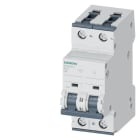 SIEMENS - SIE5SY62067 INT MT 2P C6 ICN 6KA ICU 30KA