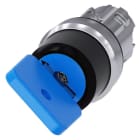 SIEMENS - SIE3SU10504GF110AA0 SEL.KEY 73038 AZZURRO 2POS 0-I, 0+I
