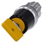 SIEMENS - SIE3SU10504JF110AA0 SEL.KEY 73033 GIALLO 2POS 0-I, 0+I