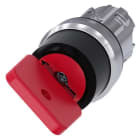 SIEMENS - SIE3SU10504FC010AA0 SEL.KEY 73037 ROSSO MET 2POS 0<I, 0