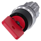 SIEMENS - SIE3SU10504FF110AA0 SEL.KEY 73037 ROSSO 2POS 0-I, 0+I