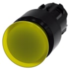 SIEMENS - SIE3SU10011AA300AA0 PULS.LUM.FUNGO GIALLO SBLOC. TRAZ. 30MM