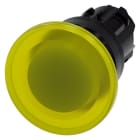 SIEMENS - SIE3SU10011BD300AA0 PULS.LUM.FUNGO GIALLO 40MM