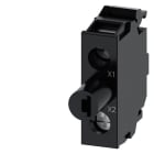 SIEMENS - SIE3SU14012BB201AA0 PORT. LED ROSSO INCL. MONT. BASE 24VUC