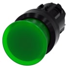 SIEMENS - SIE3SU10011AD400AA0 PULS.LUM.FUNGO VERDE 30MM