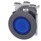 SIEMENS - SIE3SU10610JB500AA0 PULS.LUM.PIATTO BLU 30MM