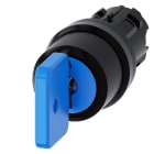 SIEMENS - SIE3SU10004GL110AA0 SEL.KEY 73038 AZZUR 3POS I-0-II, I+0+II
