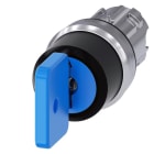 SIEMENS - SIE3SU10504GL010AA0 SEL.KEY 73038 AZZURRO 3POS I-0-II, 0
