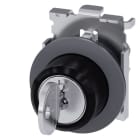 SIEMENS - SIE3SU10604LL110AA0 SEL.KEY SB30 3POS I-0-II, I+0+II 30MM