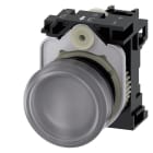 SIEMENS - SIE3SU11026AA701AA0 IND.LUM.TRASP.LENTE LISCIA LED 24V UC