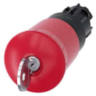 SIEMENS - SIE3SU10001HK200AA0 PULS.F.EMERG KEY S1 40MM