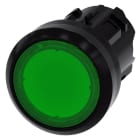SIEMENS - SIE3SU10010AA400AA0 PULS.LUM.PIATTO PASSO-PASSO VERDE
