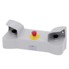 SIEMENS - SIE3SU18533NB001AA1 PULPITO BIMANUALE GRIGIO VUOTO 3 FORI