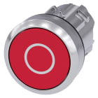 SIEMENS - SIE3SU10500AB200AD0 PULS. PIATTO ROSSO SCRITTA O